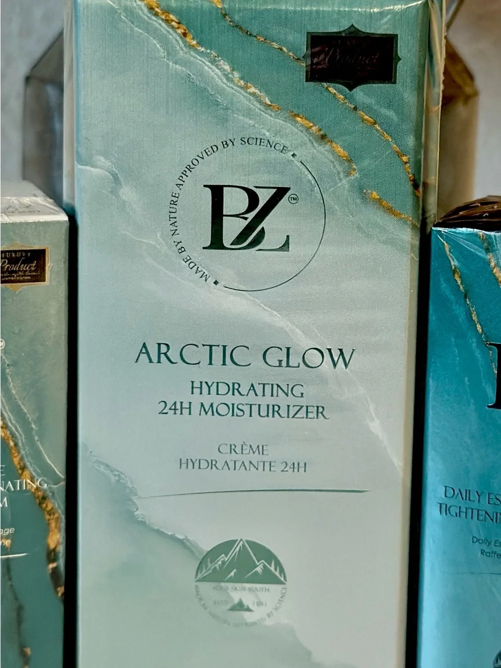 Below Zero Arctic Glow Hydrating 24Hr Moisturizer and 3 Serums